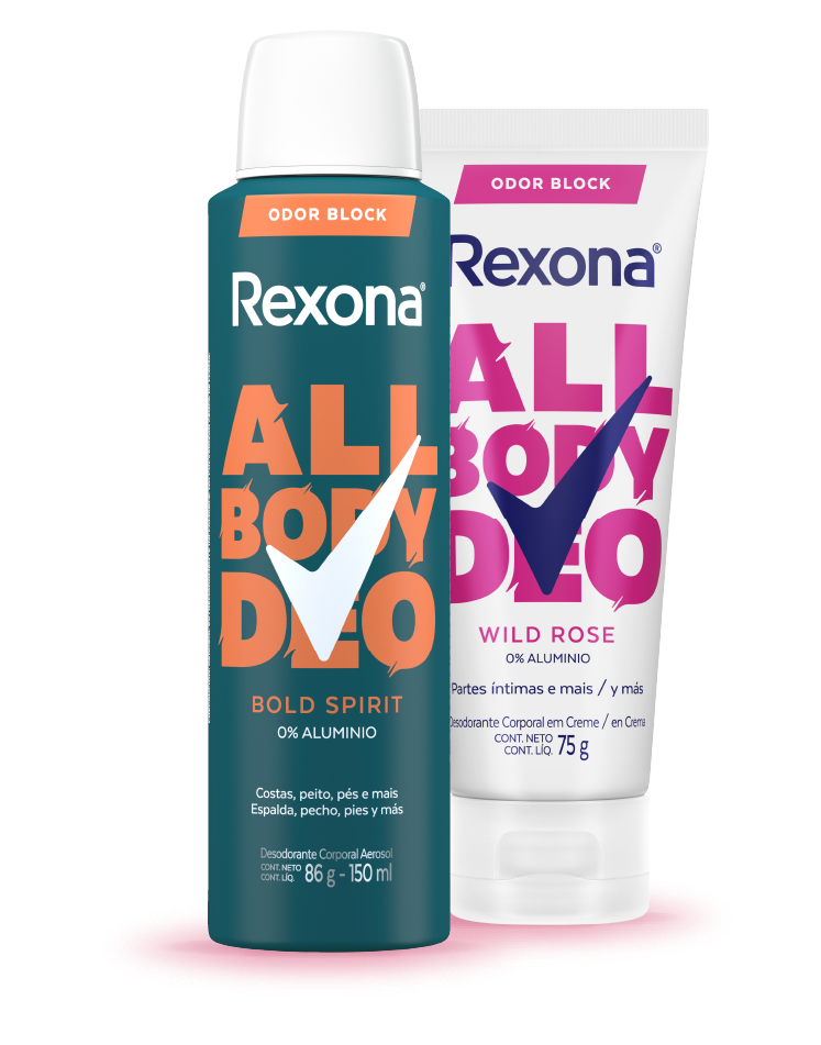 desodorante Rexona All Body