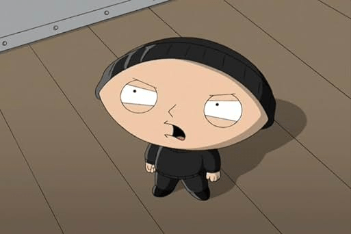 Personagem Stewie da série Family Guy.