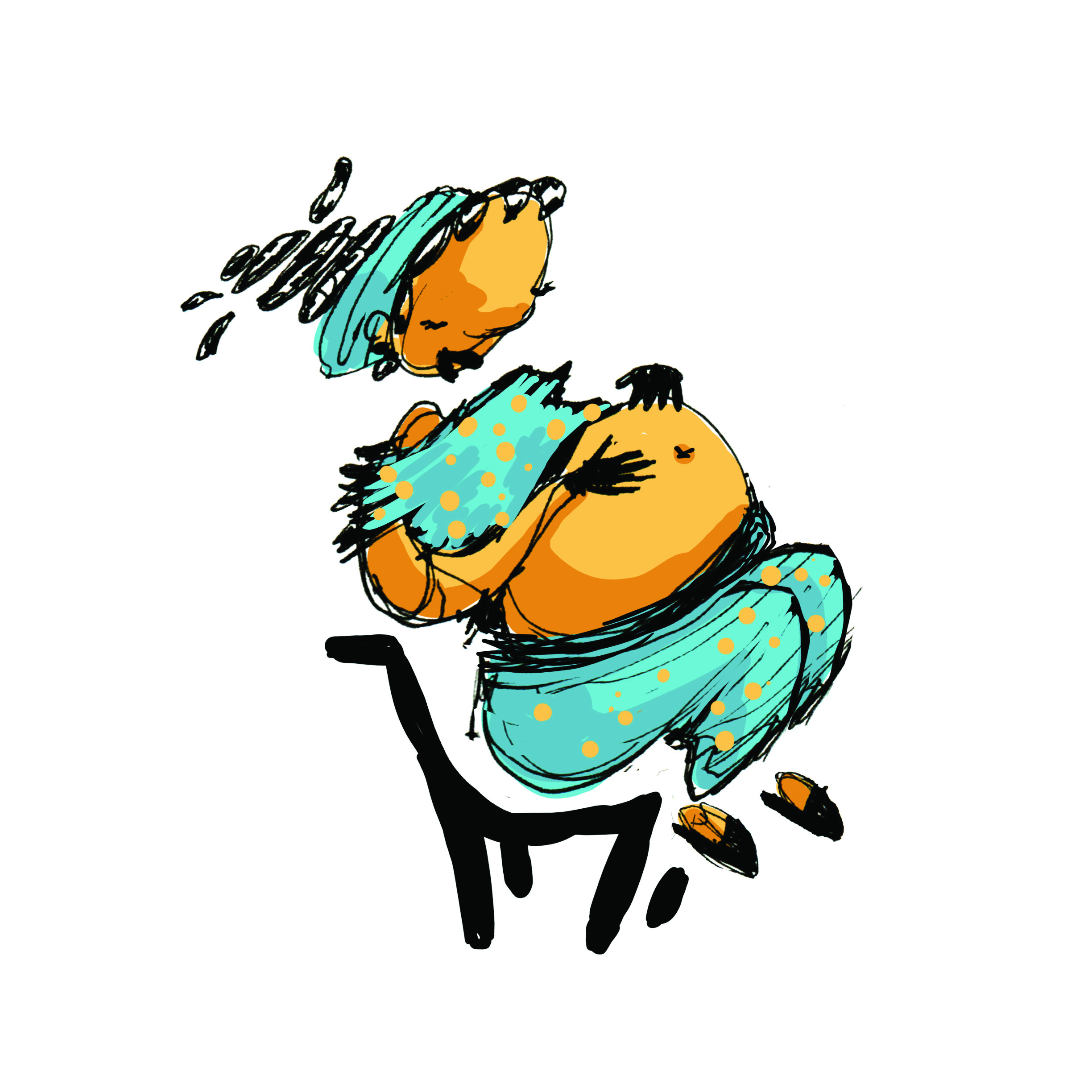 A vida atr&aacute;s das grades s&eacute;rie de ilustras