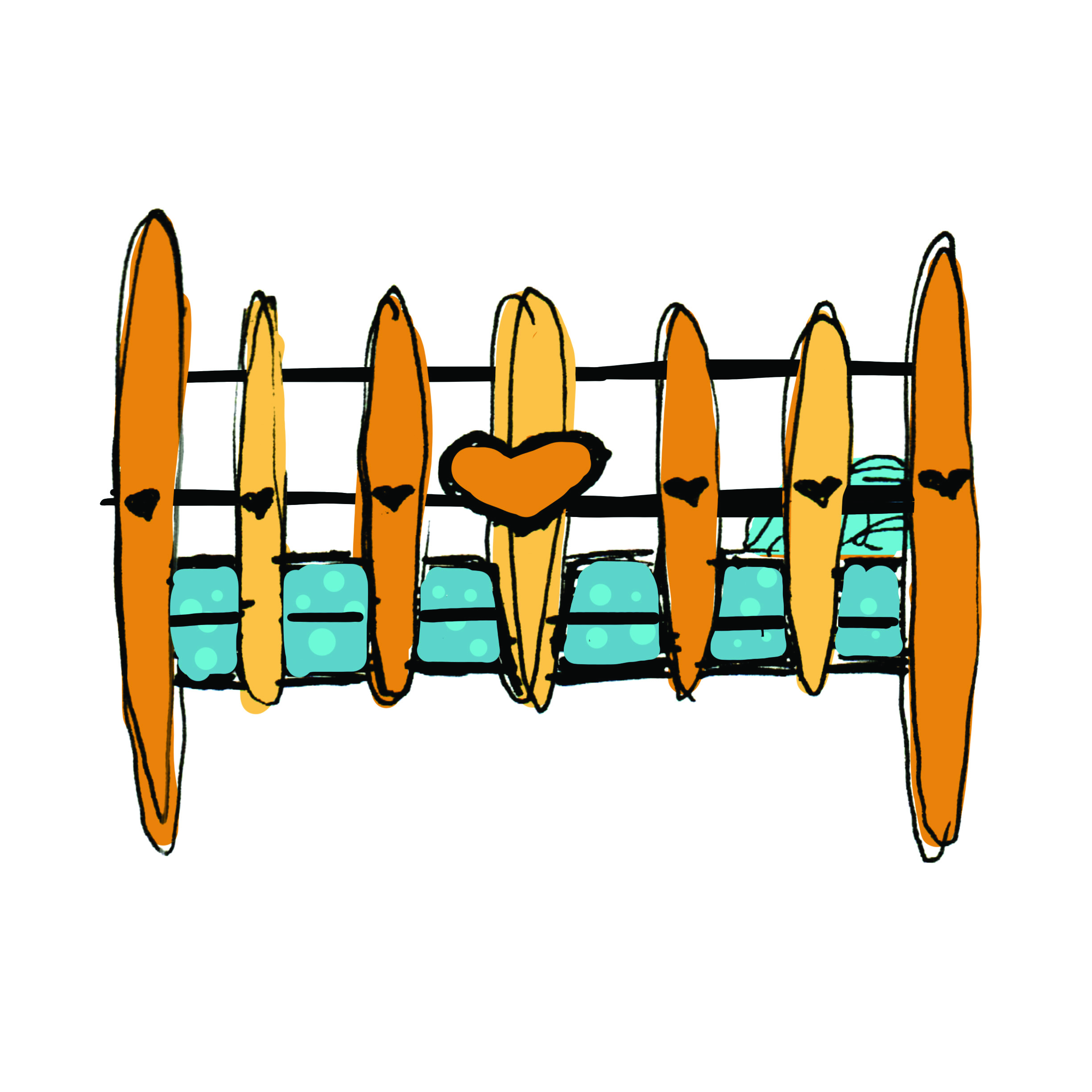 A vida atr&aacute;s das grades s&eacute;rie de ilustras