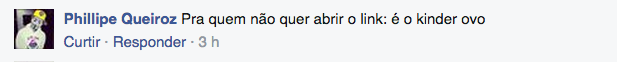 comentarios leitor