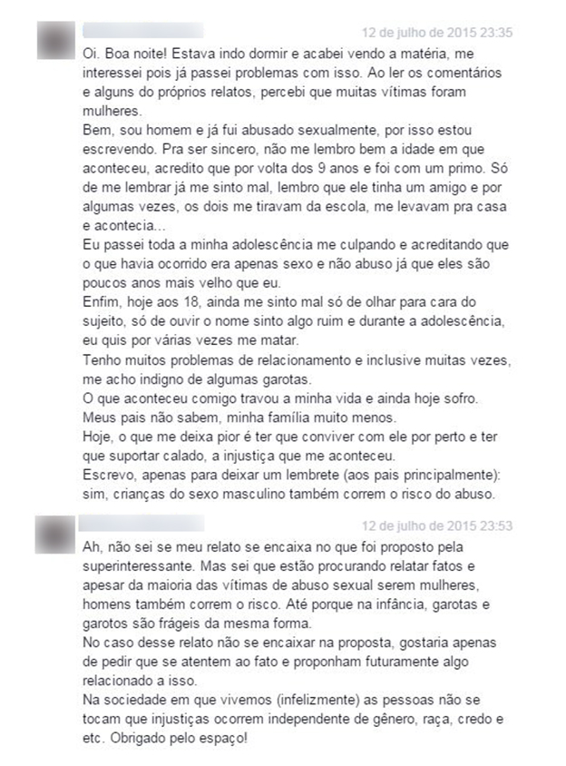 Estupros homens