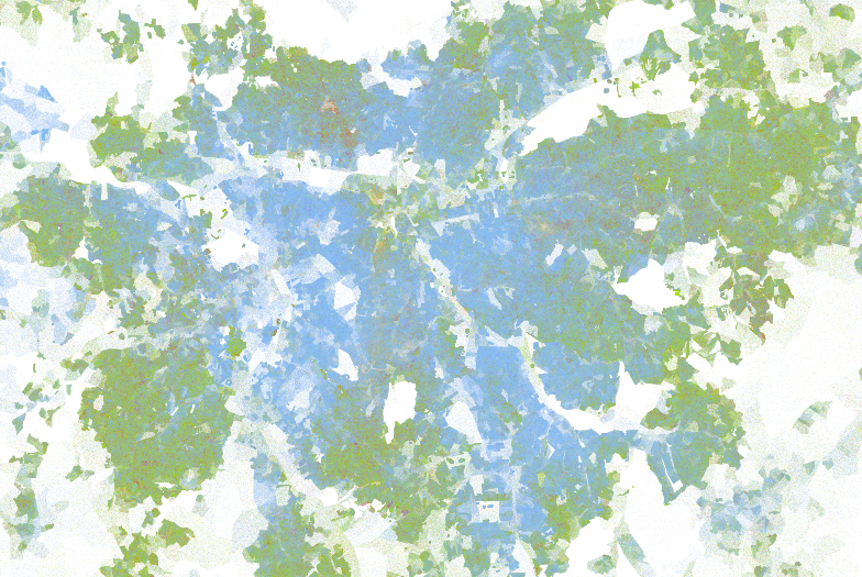 Mapa racial do Brasil