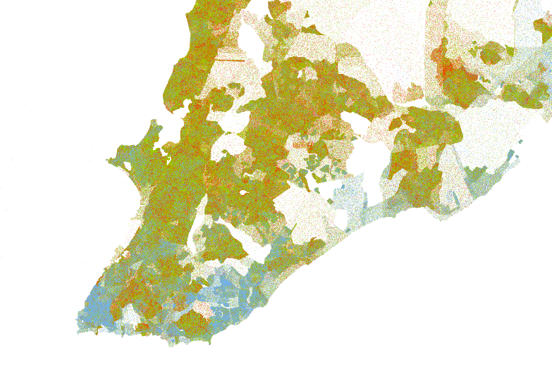 Mapa racial do Brasil