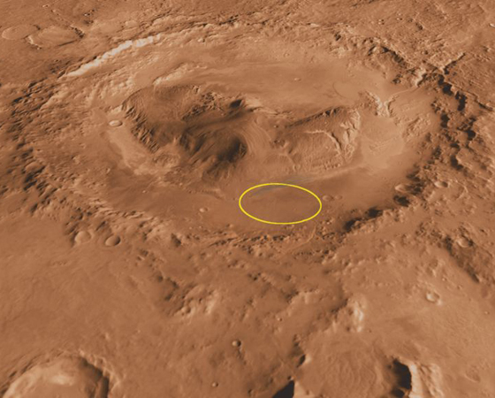 MRO (Lançamento: 2005) - Com as fotos de altíssima resolução tiradas por esta sonda a partir da órbita de Marte, informações inéditas sobre a superfície e atmosfera marcianas possibilitaram aos cientistas encontrarem lugares para pousos futuros, como o do robô Curiosity na Cratera Gale (foto). MRO (Lançamento: 2005) - Com as fotos de altíssima resolução tiradas por esta sonda a partir da órbita de Marte, informações inéditas sobre a superfície e atmosfera marcianas possibilitaram aos cientistas encontrarem lugares para pousos futuros, como o do robô Curiosity na Cratera Gale (foto).