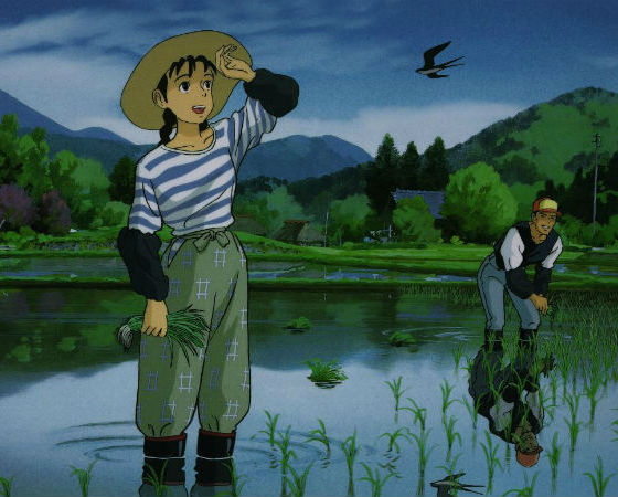 Menos popular entre o público ocidental, <i>Omohide poro poro</i> (1991), também conhecido pelo título em inglês Only Yesterday, foi um sucesso no Japão, arrematando a maior bilheteria do ano. Inspirada pelo mangá de mesmo nome escrito por Hotaru Okamoto e Yuko Tone, a animação realista foi dirigida e escrita por Isao Takahata e acompanha Taeko, uma mulher de 27 anos que relembra sua infância em Tóquio.