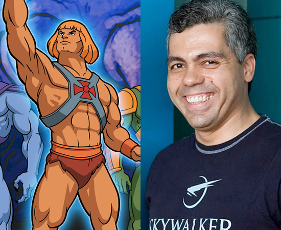 Dublador: Garcia Junior. Além de He-Man, ele deu voz a personagens de Arnold Schwarzenegger, Pica-Pau, Pato Donald, Simba (O Rei Leão), Capitão Kirk (Star Trek - Jornada nas Estrelas) e outros. Dublador: Garcia Junior. Além de He-Man, ele deu voz a personagens de Arnold Schwarzenegger, Pica-Pau, Pato Donald, Simba (O Rei Leão), Capitão Kirk (Star Trek - Jornada nas Estrelas) e outros.