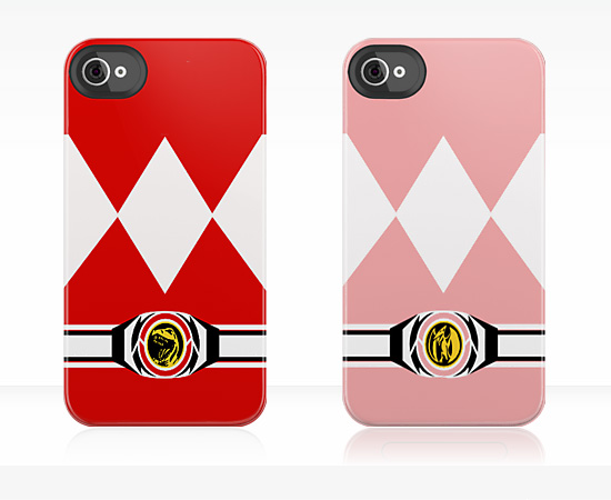 Enquanto você não arranja um morfador de verdade, pode usar essas capinhas de iPhone inspiradas em Power Rangers.