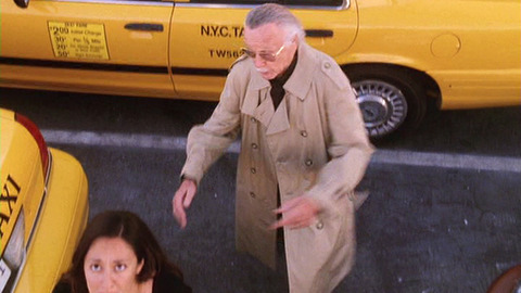 Em Homem-Aranha (2002) e Homem-Aranha 2 (2004) Stan Lee banca o herói e salva inocentes das batalhas contra o Duende Verde e o Doutor Octopus. Em Homem-Aranha (2002) e Homem-Aranha 2 (2004) Stan Lee banca o herói e salva inocentes das batalhas contra o Duende Verde e o Doutor Octopus.