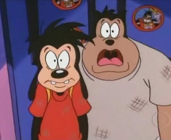 A Turma do Pateta (1992) é um desenho animado sobre Pateta e seu filho, Max. Eles moram ao lado de Bafo e sua família.