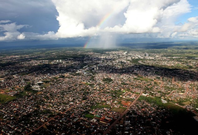 Em 15 de junho de 1962, a lei que elevou o Acre a categoria de Estado foi sancionada pelo Presidente da República João Goulart. Na foto, vista aérea da capital do estado, Rio Branco.