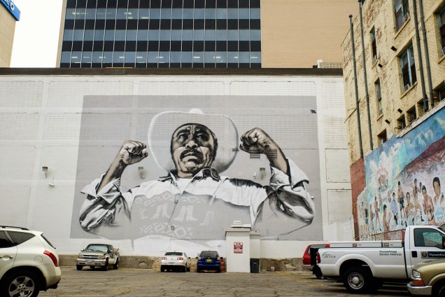 Obra do americano El Mac, em San Juan. Arte foi um dos murais dentro da edição do ano passado do Los Muros Hablan.
