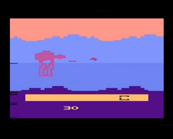 Em 1985, a Atari também  lançou a versão em game do filme Star Wars: O Império Contra-Ataca (Star Wars: The Empire Strikes Back).