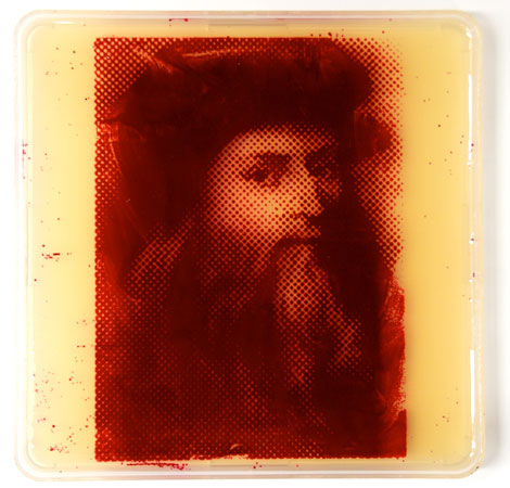 Leonardo Da Vinci, um dos artistas preferidos de Zachary Copfer, não poderia ficar de fora.