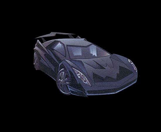 Este Batmóvel, publicado na HQ ‘Gotham Knights #60’, tem um leitor de impressão digital e um sistema integrado ao computador central de Batman. O design é de Javi Pina e Francis Portela.