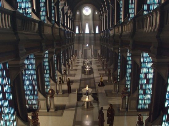 Os Arquivos Jedi aparecem no filme Guerra nas Estrelas - Episódio II: O Ataque dos Clones. Lá está acumulado todo o conhecimento do Universo.