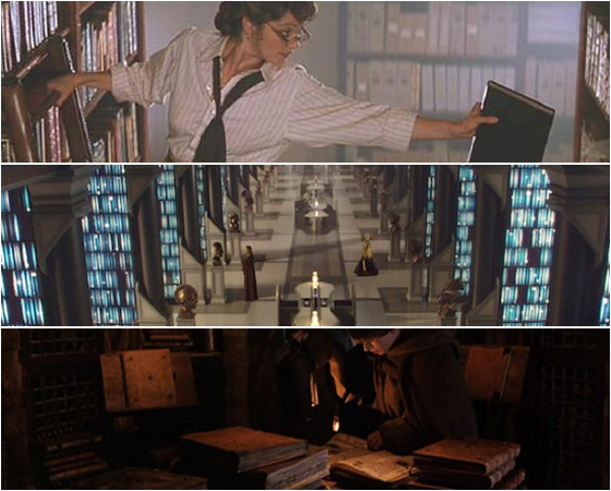 Bibliotecas são importantes cenários da ficção. Seja em Harry Potter ou Guerra nas Estrelas, elas acumulam conhecimento e são citadas em alguma parte da trama. Veja na galeria da Super 9 incríveis bibliotecas da ficção.