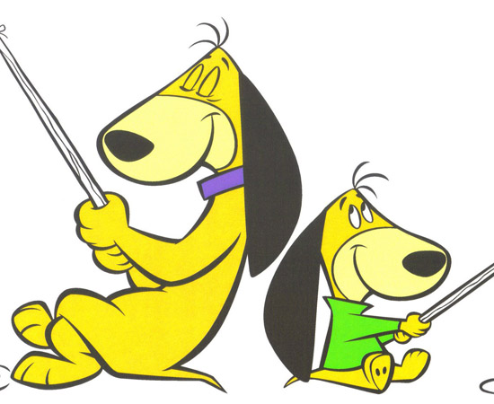 Bibo Pai e Bob Filho (1959) é uma série animada sobre dois cães. O pai (Bibo) sempre quer ensinar o filho (Bob).