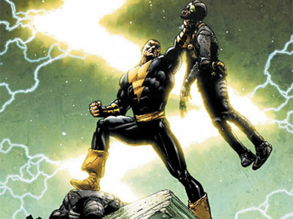 16 - O Adão Negro foi o primeiro a ter a honra de usar os poderes do mago Shazam, no Egito Antigo. Mas sua sede por poder resultou no seu exílio e o cara só voltou pra Terra bem mais tarde, tornando-se o maior inimigo do Capitão Marvel. 16 - O Adão Negro foi o primeiro a ter a honra de usar os poderes do mago Shazam, no Egito Antigo. Mas sua sede por poder resultou no seu exílio e o cara só voltou pra Terra bem mais tarde, tornando-se o maior inimigo do Capitão Marvel.