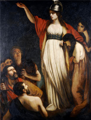 A rainha celta Boadiceia liderou várias tribos num levante contra os romanos, no primeiro século depois de Cristo. Nessa época o Império era liderado por Nero e já ocupava a região da Grã-Bretanha. A rainha celta Boadiceia liderou várias tribos num levante contra os romanos, no primeiro século depois de Cristo. Nessa época o Império era liderado por Nero e já ocupava a região da Grã-Bretanha.