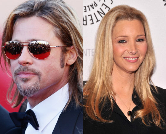 Brad Pitt veio depois, no dia 18 de dezembro. E a festa da eterna Phoebe Lisa Kudrow acontece dia 30 de julho.