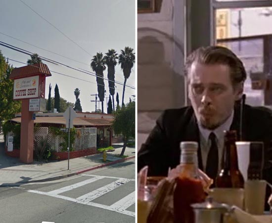 Já a cena inicial do filme, na qual a máfia se reúne, está localizada no Eagle Rock Boulevard, em Los Angeles.