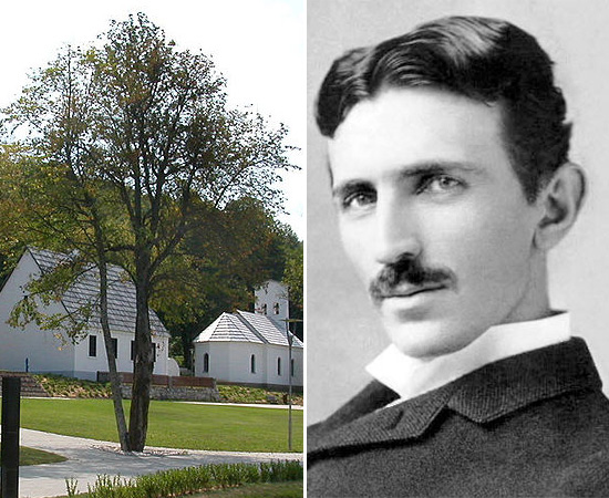 NASCIMENTO - Nikola Tesla nasceu em 10 de julho de 1856, em uma pequena aldeia do Império Austríaco (atual Croácia). Ele morava nesta casa com os pais e tinha quatro irmãos. Seu pai era presbítero da Igreja Ortodoxa Sérvia. NASCIMENTO - Nikola Tesla nasceu em 10 de julho de 1856, em uma pequena aldeia do Império Austríaco (atual Croácia). Ele morava nesta casa com os pais e tinha quatro irmãos. Seu pai era presbítero da Igreja Ortodoxa Sérvia.