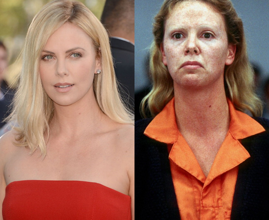 A atriz Charlize Theron abdicou de sua beleza para viver a serial killer Aileen Wuornos no filme Monster - Desejo Assassino (2003). Ela engordou 13 kg e raspou as sobrancelhas. O esforço lhe rendeu o Oscar de Melhor Atriz.