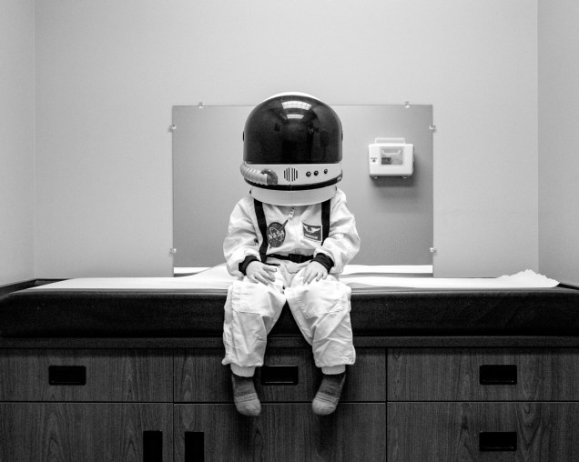Astronautas também vão ao médico, né?