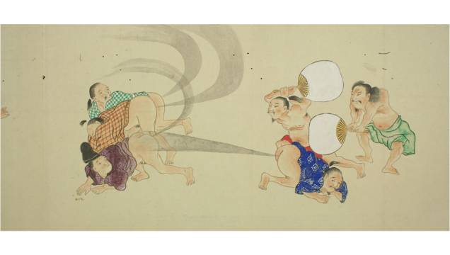 Quando os europeus tentam um contra ataque, os japas estão mais que preparados: com leques tradicionais, eles abanam o punzinho inimigo pra longe: "Aqui não, queridinhos", eles dizem. Quando os europeus tentam um contra ataque, os japas estão mais que preparados: com leques tradicionais, eles abanam o punzinho inimigo pra longe: "Aqui não, queridinhos", eles dizem.