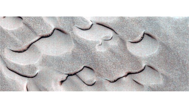 Desfiladeiros em dunas