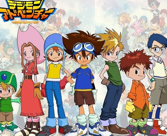 Digimon (1999) é um anime sobre crianças que viajam para o Digimundo, uma dimensão cheia de monstros.