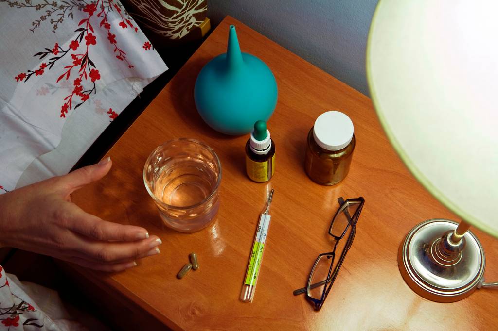 Pegar herpes de noite vai te deixar mais doente