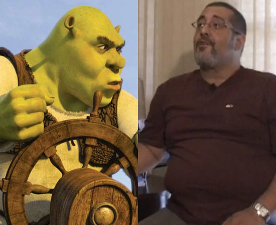 Dublador: Mauro Ramos. Substituiu Bussunda como o dublador de Shrek (Shrek Terceiro), e emprestou a voz para os personagens Pumba (O Rei Leão), Pinguim (O Novo Batman) e Dom Pixote (Zé Colmeia). Dublador: Mauro Ramos. Substituiu Bussunda como o dublador de Shrek (Shrek Terceiro), e emprestou a voz para os personagens Pumba (O Rei Leão), Pinguim (O Novo Batman) e Dom Pixote (Zé Colmeia).