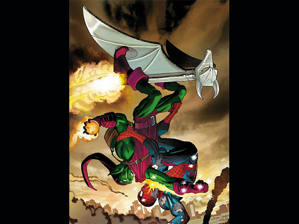 13 - Norman Osborn ficou famoso como o Duende Verde, mas ele é um vilão mesmo sem a máscara. Com sua influência e dinheiro, Osborn manipula grandes empresas e órgãos americanos para conseguir poder.