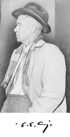 E. E. Cummings, escritor norte-americano, lembrado como um dos mais importantes autores de poesia no século 20. E. E. Cummings, escritor norte-americano, lembrado como um dos mais importantes autores de poesia no século 20.