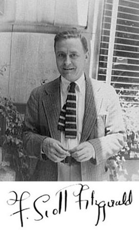 F. Scott Fitzgerald, escritor norte-americano e autor de Contos da Era do Jazz. F. Scott Fitzgerald, escritor norte-americano e autor de Contos da Era do Jazz.
