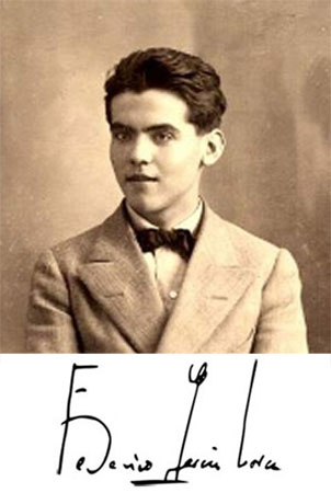 Federico García Lorca, poeta e dramaturgo espanhol. Autor de Ode a Salvador Dalí e Bodas de Sangue.