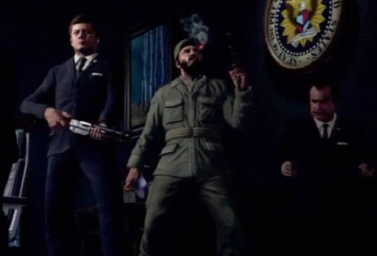 O líder cubano Fidel Castro aparece em <i>Call of Duty: Black Ops</i>. O jogador é transportado para a Cuba da Guerra Fria e tem por objetivo eliminar Castro.