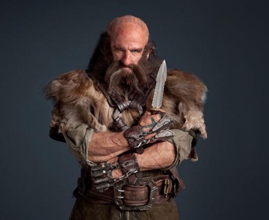Dwalin, interpretado por Graham McTavish. Dwalin, interpretado por Graham McTavish.