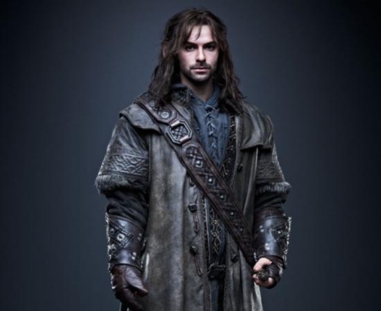 Kili, interpretado por Aidan Turner. Kili, interpretado por Aidan Turner.