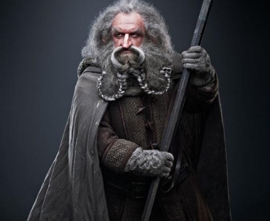 Óin, interpretado por John Callen. Óin, interpretado por John Callen.