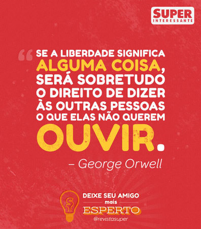 George Orwell, escritor britânico (1903 - 1950)