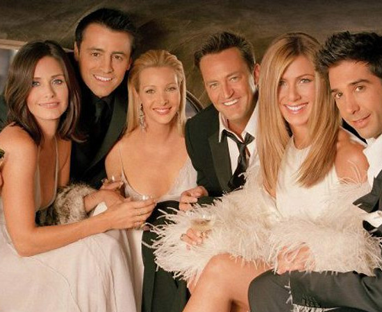 Friends (1994) é uma série de TV que teve 10 temporadas. Mostra as histórias de seis amigos inseparáveis.