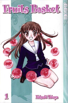 FRUITS BASKET, Natsuki Takaya (1999-2006): A série gira em torno de uma garota orfã chamada Tohru Honda. Um dia, ela conhece os primos Yuki, Kyo e Shigure Sohma, e descobre que eles são possuídos pelos animais do zodíaco Chinês e que podem se transformar nele. Considerado um Shojo, um mangá voltado para meninas, a série é bastante popular e mistura drama, comédia e romance. FRUITS BASKET, Natsuki Takaya (1999-2006): A série gira em torno de uma garota orfã chamada Tohru Honda. Um dia, ela conhece os primos Yuki, Kyo e Shigure Sohma, e descobre que eles são possuídos pelos animais do zodíaco Chinês e que podem se transformar nele. Considerado um Shojo, um mangá voltado para meninas, a série é bastante popular e mistura drama, comédia e romance.