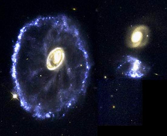 Galáxia da Roda do Carro. Galáxia da Roda do Carro.