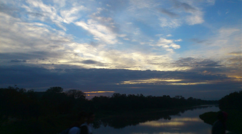 O céu da cidade de São José dos Campos (SP) às 6h50 da manhã foi enviado pelo leitor Ralf Corrá (@Ralfcorra). O céu da cidade de São José dos Campos (SP) às 6h50 da manhã foi enviado pelo leitor Ralf Corrá (@Ralfcorra).
