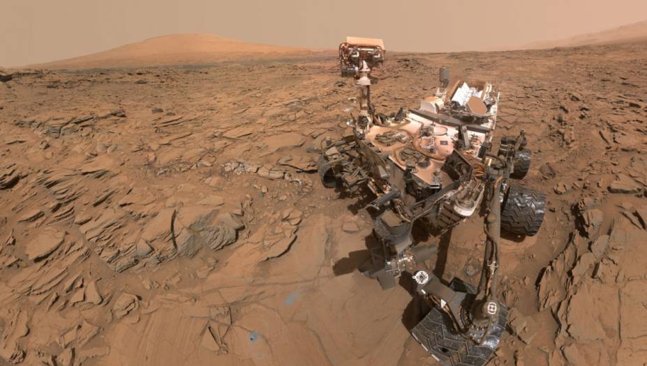 Exploradores: a agência espacial afirma que seus exploradores poderão escalar o canyon mais profundo do Sistema Solar, Valles Marineris, e ver o pôr do sol azul.