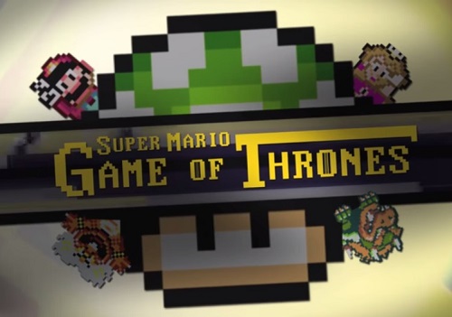 A abertura da série <i>Game of Thrones</i>, exibida pela HBO, em uma versão no mundo de Super Mario. Essa é a ideia de um vídeo que rodou a internet nos últimos dias.