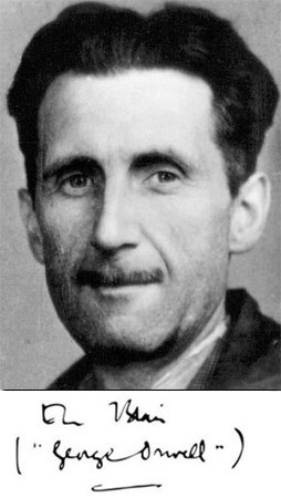 George Orwell, escritor e jornalista inglês. Autor de 1984 e A Revolução dos Bichos.